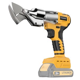 Cordless Sheet Metal Cutter Brushless for De-walt 20v Max Battery(Tool Only), Metal Shears 360 Degree Pivoting Head, Electric Metal Scissors for for Cutting Stainless Sheet, Metal, Iron, 221 Ft-Lbs