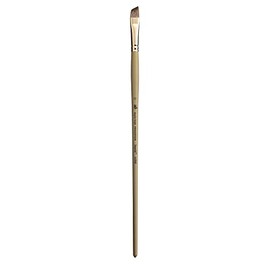 Princeton Artist Brush Co. Imperial Series 6600 - Synthetic Mongoose Paint Brush - Angle Bright Size 12 Long Handle Paint Brush - Single Paint Brush for Acrylic and Oil Painting