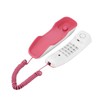 Clear Sound Wall Telephone Pause/Mute/Redial Wall Landline Telephone for Home