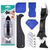 11Pcs Caulking Tools, 3 in 1 Silicone Caulking Finishing Tool
