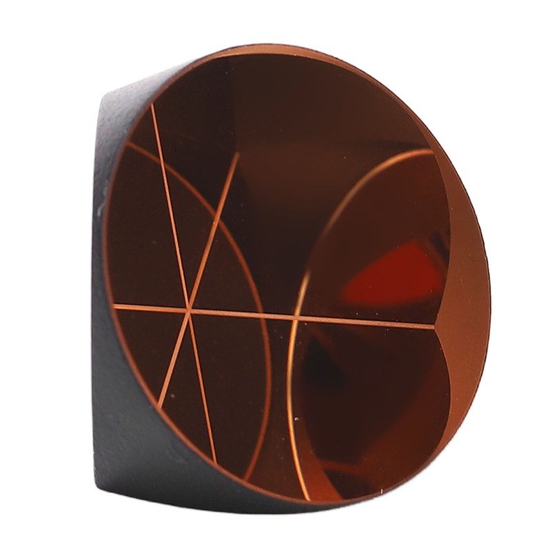 Corner Prism Cube Copper Coated Plated Trihedral Retroreflector Optical Glass