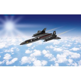 Revell Easy-Click Model Kit SR-71 Blackbird I Legendary USAF Spy Plane 1:144 I Detailed Easy Assembly Thanks to Plug-In System I No Gluing I For Model Building Beginners from 10
