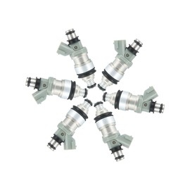 Partuto 6 Pcs 23250-62030 Fuel Injector Nozzle Fit for Toyota T100 3.4L Tacoma 4Runner Tacoma 3.4L for Lexus ES300 Camry 3.0L 23209-62030 842-12183 FJ180 Replacement