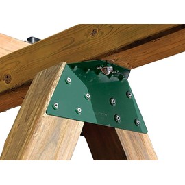 Swing-N-Slide WS 4467 EZ Frame Bracket for Swing Set Swing Beam (Includes 1 Bracket), Green