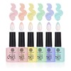 Gama De Gel Semipermanente Mussa 6 Esmaltes Para Uñas Uv