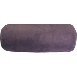 D&D Futon Furniture Decorative Sofa Bolster, Neck Round Pillow w/Insert 9" Diameter x 20" Long, Leg Arm Body Resting, Supporting Cushion. (Bolster 9 x 20, Grape (Purple))