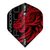 RED DRAGON Yin Yang Double Sided Jonny Clayton Gold and
