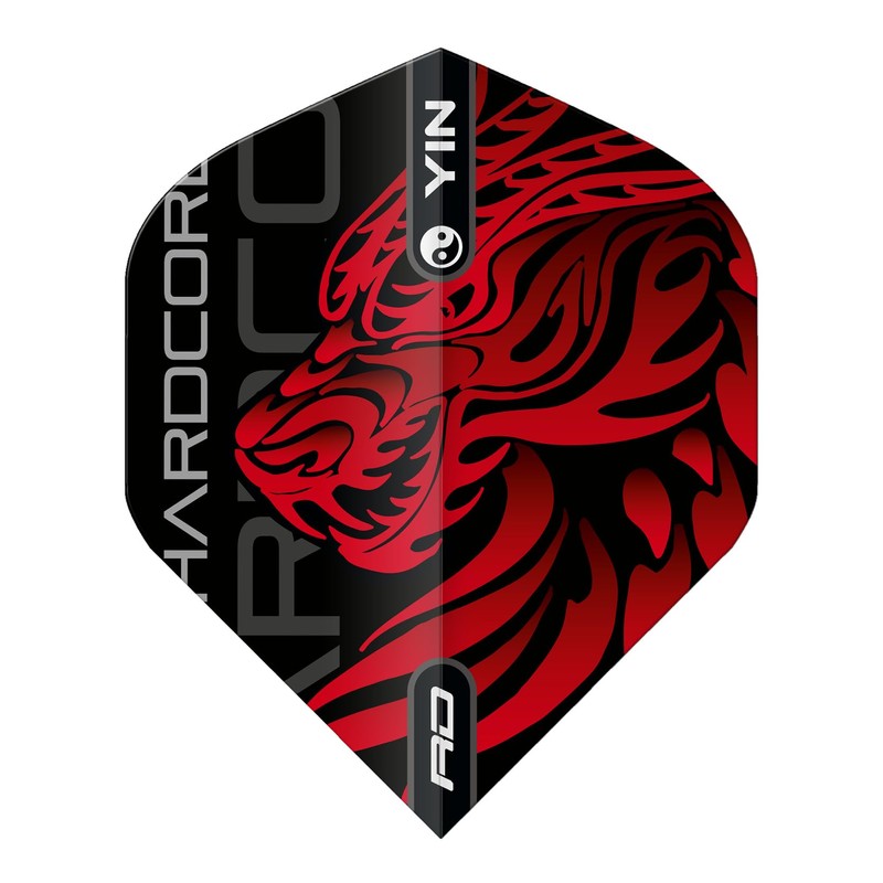 RED DRAGON Yin Yang Double Sided Jonny Clayton Gold and
