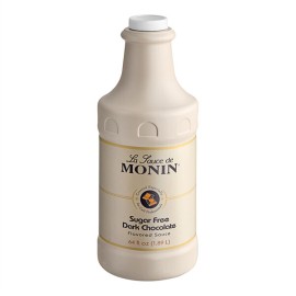 FixtureDisplays Monin 64 fl. oz. Sugar Free Dark Chocolate Flavoring Sauce WS-544SAUGF062