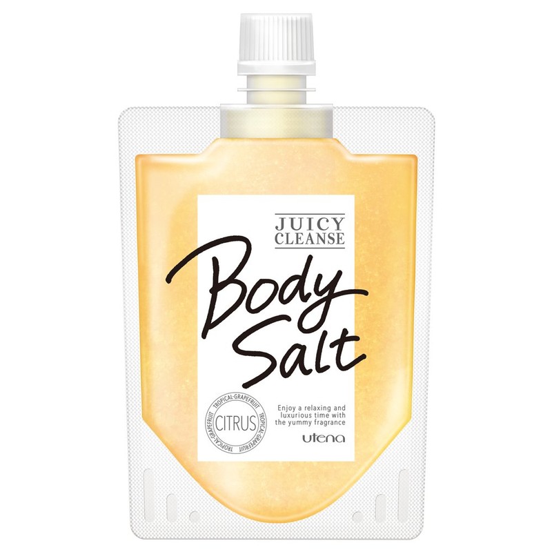 Utena Juicy Cleanse Body Salt, Citrus, 10.6 oz (300 g)