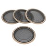 4Pcs Inner Door Horn Frame Car Speaker Audio Panel Cover
