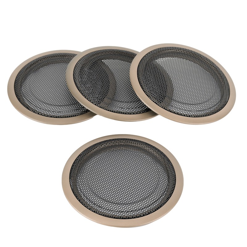 4Pcs Inner Door Horn Frame Car Speaker Audio Panel Cover
