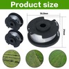 FUSHUI Pack of 3 Replacement Spools, Trimmer Line for Einhell