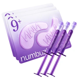 Numbuzin (numbuzin) No. 9 Eye Care 3Days Eye Care Kit (3 Eye Patches + 3 x 1ml Eye Cream) Puffiness Care Vitamin C Collagen Eye Care Sagging Care Collagen Firmness Care Korean Skin Care