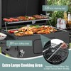Giantex Charcoal Grill 24 inch, BBQ Grill with 2 Foldable