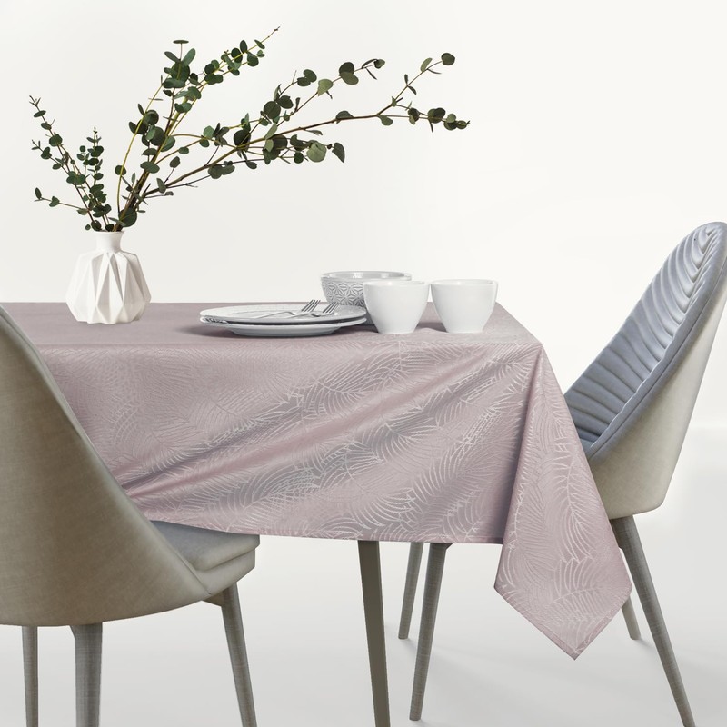 AmeliaHome Tablecloth, Lotus Effect, Water-resistant