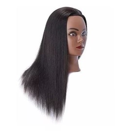 Hairingrid Cabeza Maniqui Cabello Natural #2 Negro 55 Cm Hairingrid