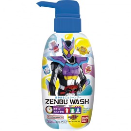 ZENBU WASH Kamen Rider Gav Fresh Shampoo Cage 10.1 fl oz (300 ml)
