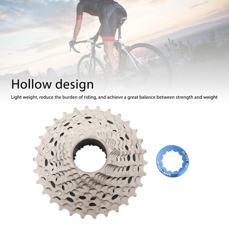 11 Speed Cassette High Strength Steel 30T Precise Thread Noiseless