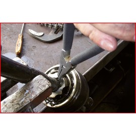 KS Tools 115.0992 Drive shaft removal pliers, light angled