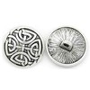 Pack of 15 Metal Buttons Eyelet Buttons Diameter Approx. 17