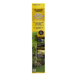 YARDGARD 889250AKIT Plastic Fence Kit Garden Netting, Green