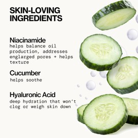 Pacifica Pore Warrior Everyday Face Lotion Acne Fighting - Niacinamide, Cucumber and Hyaluronic Acid1.7 oz