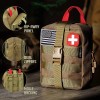 EVERLIT Survival First Aid Kit 250 Pieces Molle Pouch Survival
