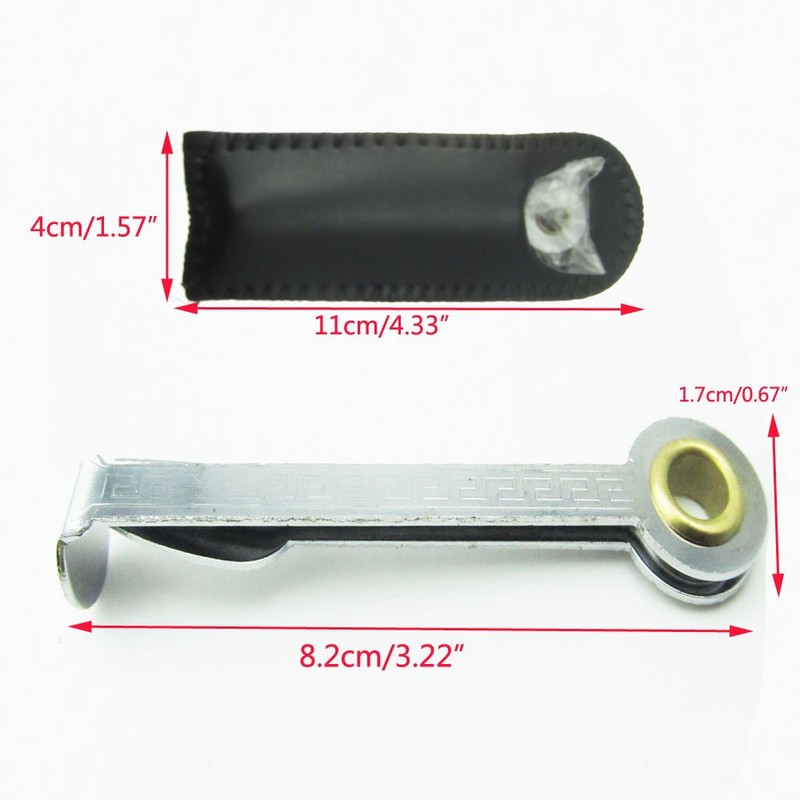 yueton Pack of 2 New Pocket or Pouch 3in1 Stainless