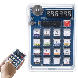 LYPPUL DIY Soldering Exercise Set, 6 Digits Soldering Project Kit, Display Calculator, DIY Soldering Kit with Display, Electronic Kits for Soldering Adults, Students, Science, Education, Fun,