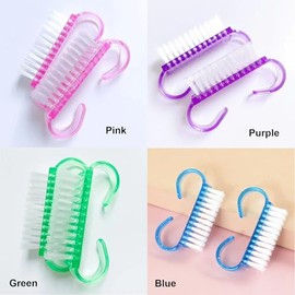 Cepillo De Limpieza De Uñas, 20 Cepillo De Uñas Cepillo De Limpieza De Uñas Cepillo De Nubuck Limpiador Cepillos De Manicura Para Uñas Cepillo De Pedi