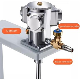 Mezclador neumático de Acero Inoxidable, máquina automática para Mezclar Pintura, agitador de recubrimientos líquidos para la Mezcla de hidrosol de tintes de Pintura.