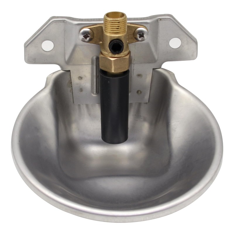 Abustle pig Metal Sheep Automatic Water Drinking Bowl, Thickened Steel