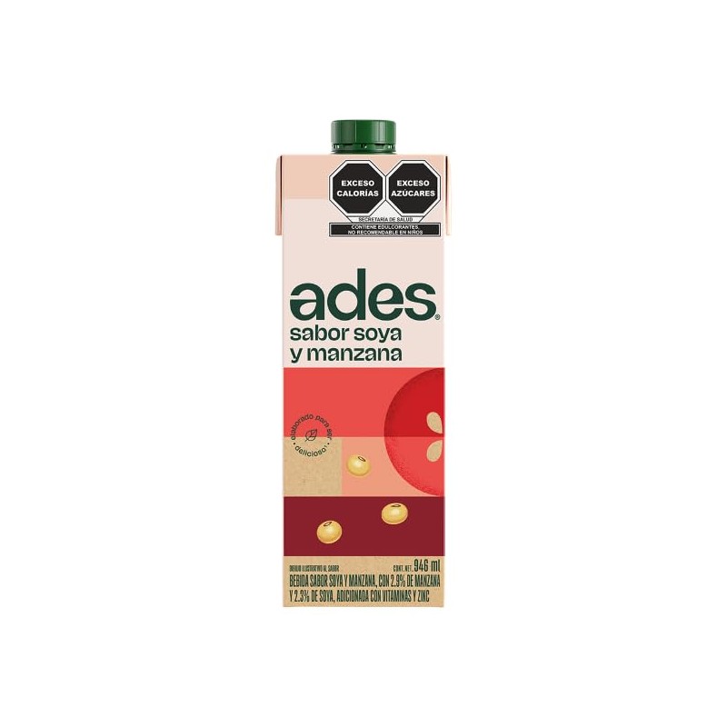 Ades Jugo de Soya Manzana 946 mL