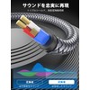 6.35mm to 2RCA Cable SOUNDFAM Audio Conversion Cable RCA/Pin Plug