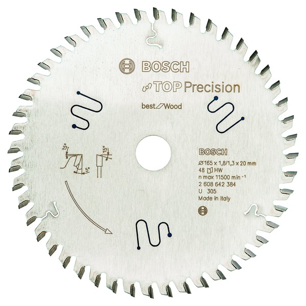 Bosch Professional Top Precision Best for Wood Circular Saw Blade