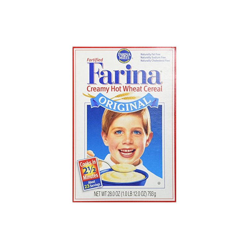 Farina Mills Fortified Farina Creamy Hot Wheat Cereal 28 oz