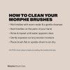 Morphe M620 Supreme Brow Dual-Ended Eyebrow Brush - Angled Comb