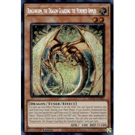 Ringowurm, The Dragon Guarding The Hundred Apples - MP24-EN080 - Prismatic Secret Rare - 1st Edition