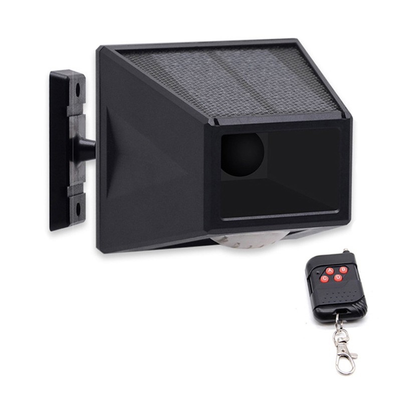 Solar Alarm Light with Motion Detector Outdoor Solar Strobe Light