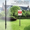 6-Foot Sign Stake Post - Heavy Duty Wind-Resistant Yard Sign