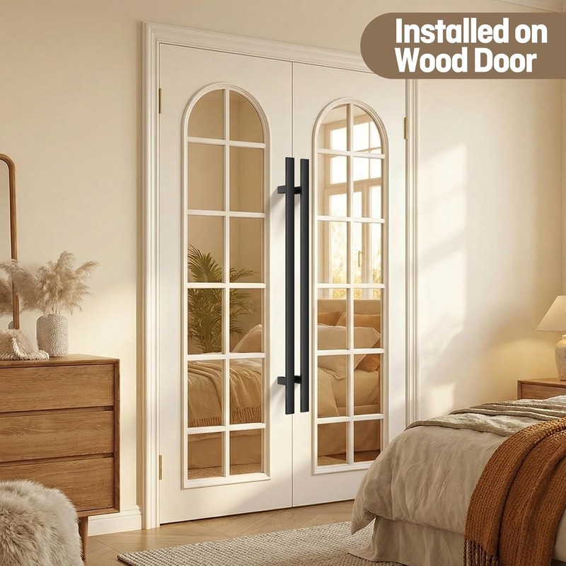 Ranbo 48" Large Push Pull Door Handle, 900mm (35-7/16") CTC,