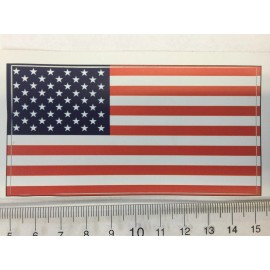 United States of America 50 star flag sticker peel off vinyl