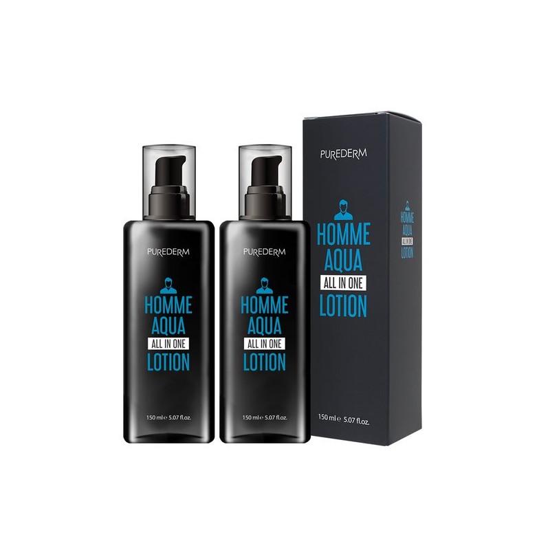 Purederm [1+1부터] 남성용을위한 올인원 로션/워터/크림/마스크팩 [1+1 starting from] All-in-One Lotion/Water/Cream/Mask