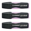 STABILO Green Boss Pastel Highlighters, Pack of 3, Lilac