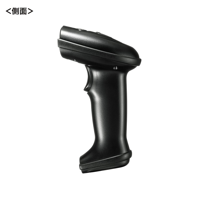 Sanwa Supply BCR-WL1D1BK 2.4G Wireless 1D Barcode Reader