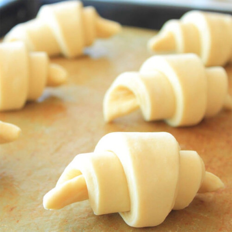 Tiger Crown 1658 Croissant Cutter, White, 14.7 x 2.6 x