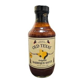 Old Texas BBQ Sauce - Original, 18oz (Pack of 2)