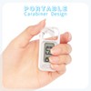 Simple Walking 3D Pedometer, Portable Carabiner Step Counter, Steps Tracker