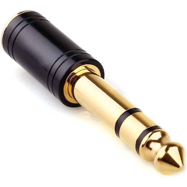 HSEUOPV is a Gold Plated 6.35mm (1/4") Male to 3.5mm